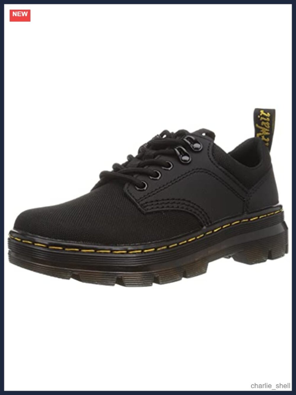 Dr. Martens Reeder Nylon 5 Eye Oxford Hiker Lace-Up Casual Shoe